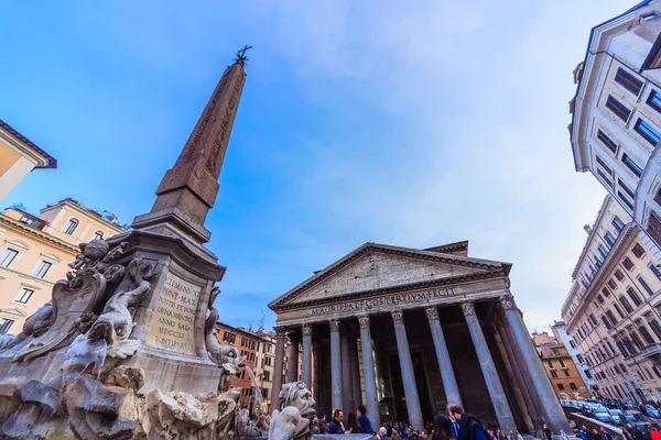 ROME - 12 janvier : Panthéon à Rome12 janvier 2016 à Rome, Italie . — Photo