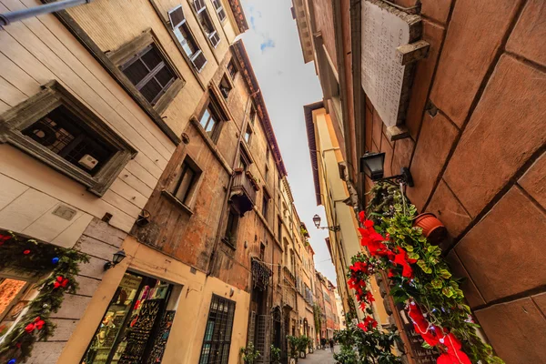 Roma - 6 Ocak: Sokaklar, Roma, Antik Roma 6, 2016 yılında Roma, İtalya.