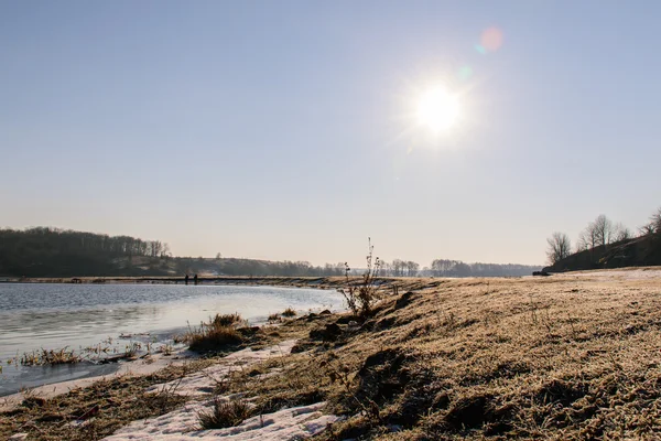 Increíble paisaje invernal. Hermosa naturaleza . —  Fotos de Stock