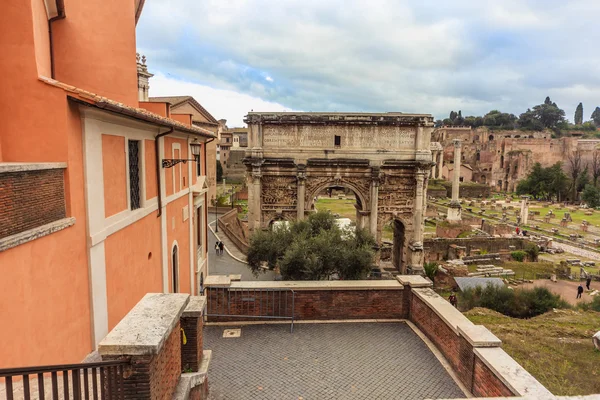 ROME - January 12: Beautiful, gorgeous majestic Rome. January 12, 2016 in Rome, Italy. — Stock Photo, Image