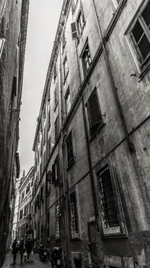 Roma - 6 Ocak: Güzel sokaklarında Roma 6, 2016 yılında Roma, İtalya.