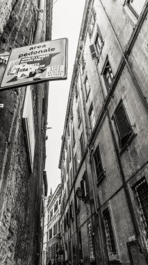 Roma - 6 Ocak: Güzel sokaklarında Roma 6, 2016 yılında Roma, İtalya.