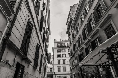 Roma - 6 Ocak: Sokaklar, Roma, Antik Roma 6, 2016 yılında Roma, İtalya.