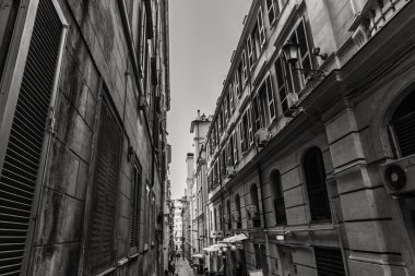 Roma - 6 Ocak: Sokaklar, Roma, Antik Roma 6, 2016 yılında Roma, İtalya.