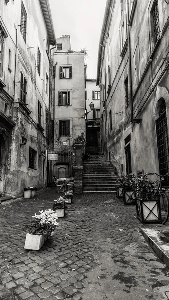 ROME - January 6: Beautiful streets of Rome 6, 2016 in Rome, Italy. — Stock Photo, Image