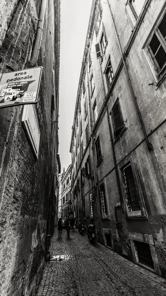 Roma - 6 Ocak: Güzel sokaklarında Roma 6, 2016 yılında Roma, İtalya. — Stok fotoğraf