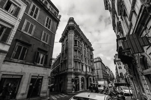 Roma - 6 Ocak: Sokaklar, Roma, Antik Roma 6, 2016 yılında Roma, İtalya.