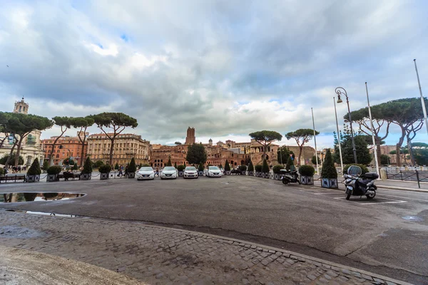 ROMA - 6 de enero: Calles de Roma, antigua Roma 6, 2016 en Roma, Italia . —  Fotos de Stock