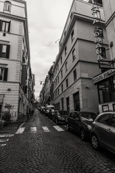 Roma - 6 Ocak: Sokaklar, Roma, Antik Roma 6, 2016 yılında Roma, İtalya.