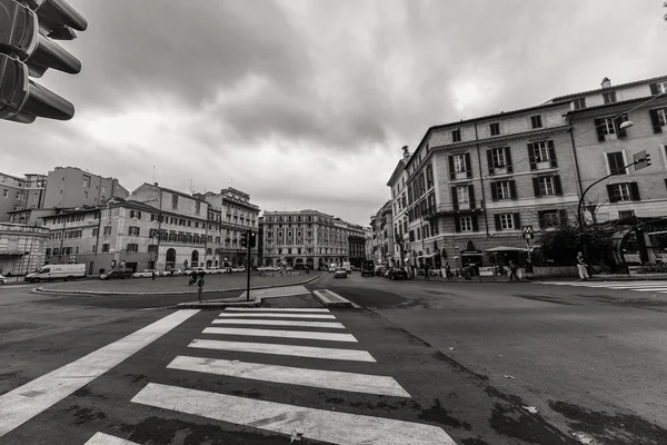 Roma - 6 Ocak: Sokaklar, Roma, Antik Roma 6, 2016 yılında Roma, İtalya.