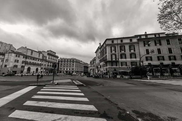 Roma - 6 Ocak: Sokaklar, Roma, Antik Roma 6, 2016 yılında Roma, İtalya.