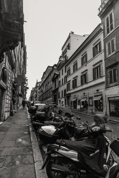 Rom - januar 6: straßen von rom, antikes rom 6, 2016 in rom, italien. — Stockfoto