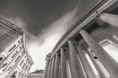 Roma - 6 Ocak: St. Peter's Square, Antik Roma 6, 2016 yılında Roma, İtalya.