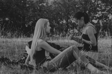 Kalıcı makyaj açık havada üzerinde çalışmak.