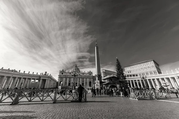 ROMA - 6 de enero: Plaza de San Pedro, antigua Roma 6, 2016 en Roma, Italia . —  Fotos de Stock