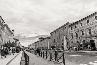 Roma - 6 Ocak: Güzel sokaklarında Roma 6, 2016 yılında Roma, İtalya.