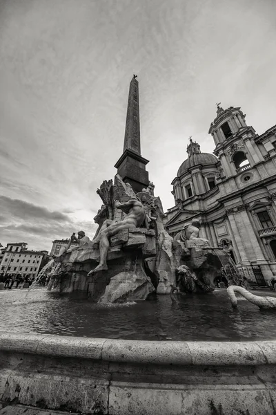 ROMA - 6 de enero: Calles de Roma, antigua Roma 6, 2016 en Roma, Italia . — Foto de Stock