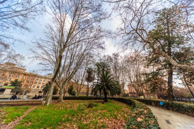 Roma - 6 Ocak: Kemerli ve kalıntıları Roma Forumu 6, 2016 yılında Roma, İtalya.