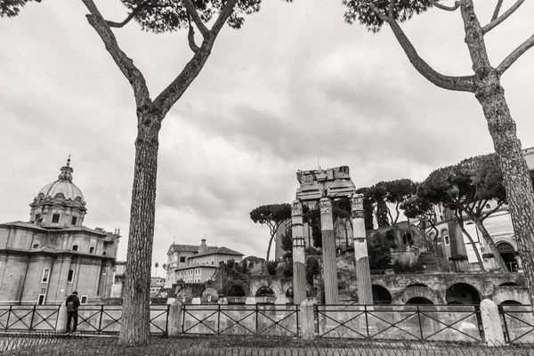 ROMA - 12 de janeiro: Roma linda e majestosa. 12 de janeiro de 2016 em Roma, Itália . — Fotografia de Stock