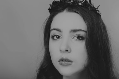 Güzel bir rakam ile güzel esmer