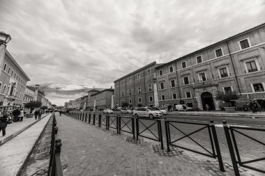 Roma - 6 Ocak: Güzel sokaklarında Roma 6, 2016 yılında Roma, İtalya.