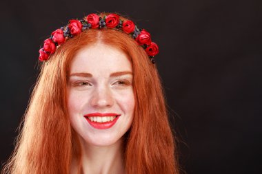 Gorgeous red-haired girl