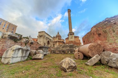 Roma Forumu güzel sahne