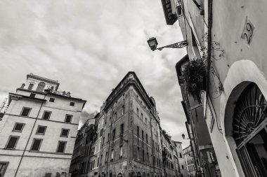 Roma - 6 Ocak: Sokaklar, Roma, Antik Roma 6, 2016 yılında Roma, İtalya.