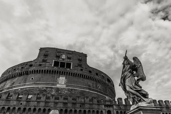 ROME - January 6: Streets of Rome, ancient Rome 6, 2016 in Rome, Italy. — Stock Photo, Image