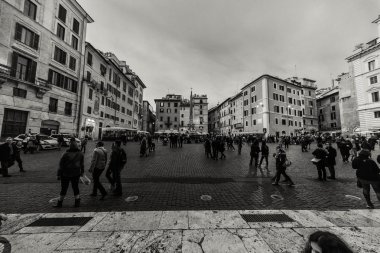 Roma - 12 Ocak: Roma. Roma'nın güzel manzaraları. 12 Ocak 2016 Roma, İtalya.