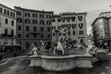 Roma - 12 Ocak: Roma. Roma'nın güzel manzaraları. 12 Ocak 2016 Roma, İtalya.