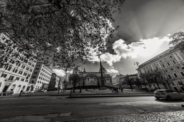 Roma - 12 Ocak: Roma. Roma'nın güzel manzaraları. 12 Ocak 2016 Roma, İtalya.