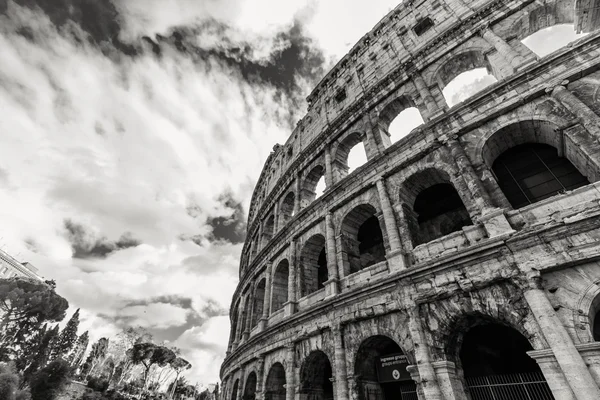 Rom - 12 januari: Rom. Vackra sevärdheter Rom. 12 januari 2016 i Rom, Italien. — Stockfoto