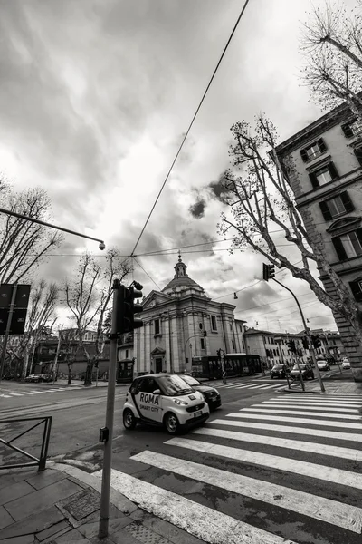 ROME - 12 janvier : Rome. Belles vues de Rome. 12 janvier 2016 à Rome, Italie . — Photo