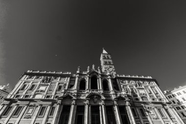 Roma - 6 Ocak: Sokaklar, Roma, Antik Roma 6, 2016 yılında Roma, İtalya.