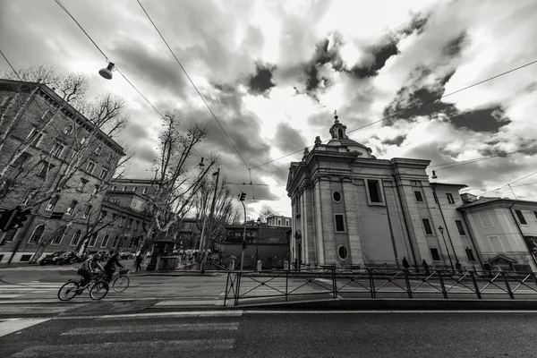 Roma - 12 Ocak: Roma. Roma'nın güzel manzaraları. 12 Ocak 2016 Roma, İtalya.