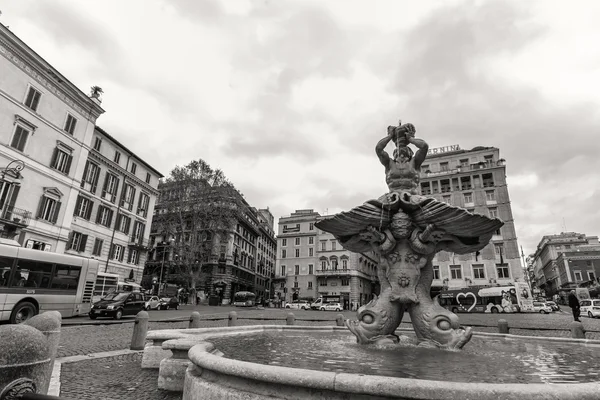 Roma - 6 Ocak: Sokaklar, Roma, Antik Roma 6, 2016 yılında Roma, İtalya.