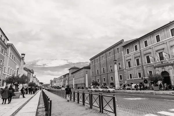 Roma - 6 Ocak: Güzel sokaklarında Roma 6, 2016 yılında Roma, İtalya.