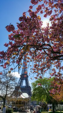 Eyfel Kulesi'nin güzel manzara