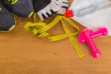 Fitness Ekipmanları. Destek vücut şekli.
