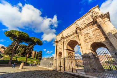 Roma - 12 Ocak: Roma. Roma'nın güzel manzaraları. 12 Ocak 2016 Roma, İtalya.