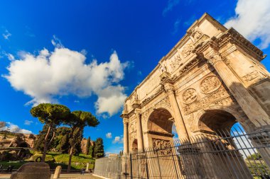 Roma - 12 Ocak: Roma. Roma'nın güzel manzaraları. 12 Ocak 2016 Roma, İtalya.