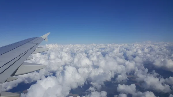 美丽的风景，从一架飞机 — 图库照片