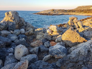 Muhteşem dağ manzarası deniz