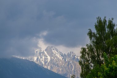 Dağları nın muhteşem, nefes kesici görünümü