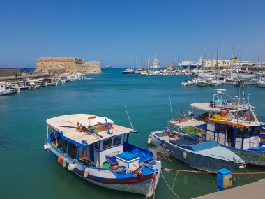 05.20.16. Yunanistan, Kandiye. Onu limanın güzel manzara
