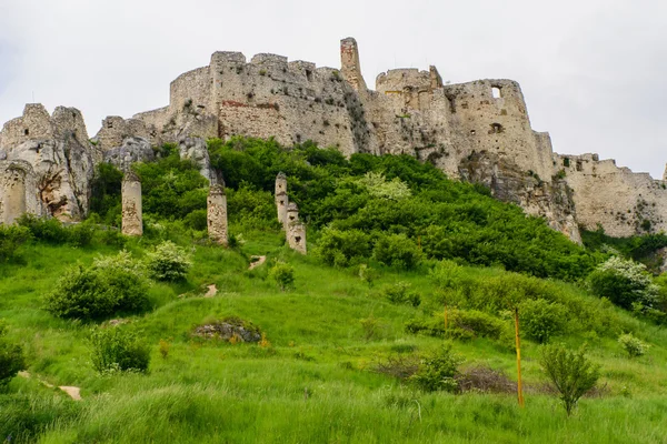 Vista Castelo Spis na Eslováquia — Fotografia de Stock