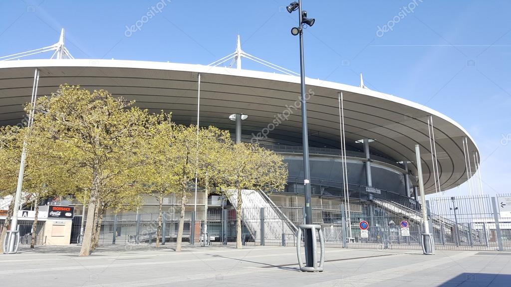 PARIS, FRANCE - APRIL 25: Football Stadium in Paris on April 25, 2016
