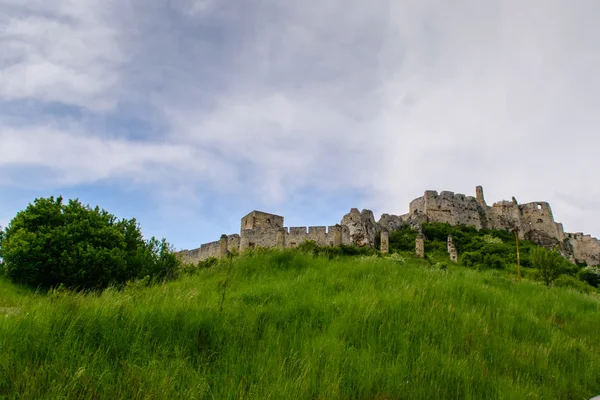Zamek Spiski widok na Słowacji — Zdjęcie stockowe