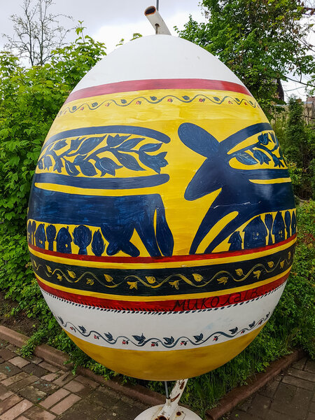 КОЛОМИЯ, УКРАИНА - 15 мая: Музей пасхальных яиц в Коломе, Украина
